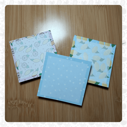 3 Mini Life And Lemons Notepads Bundle