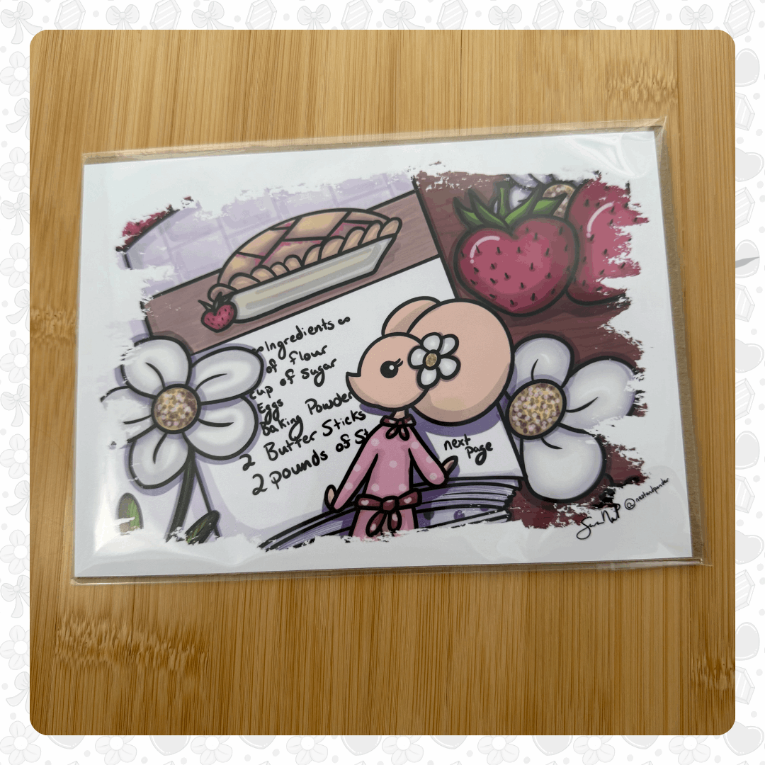 Berry Baking 5x7 Artprint
