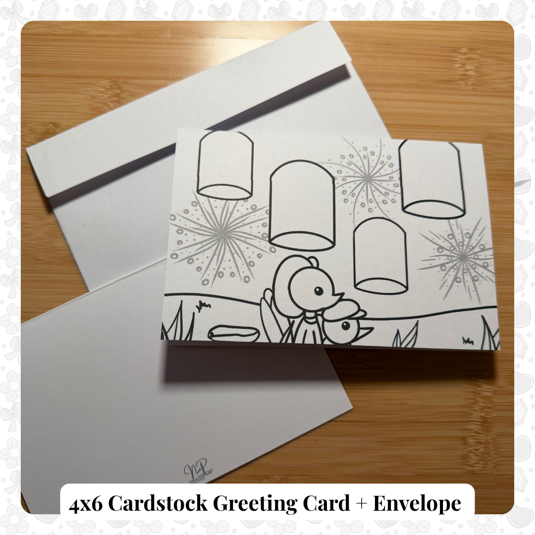 Sky Celebration Greeting Card