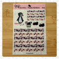 Cherry Washi Sticker Sheet 002
