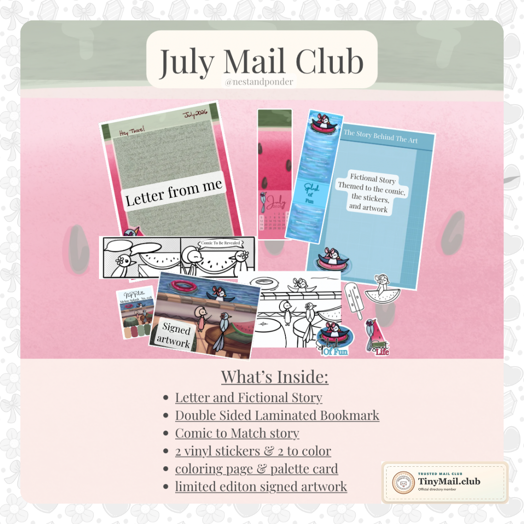 NaP Monthly Cozy Collector Snail Mail