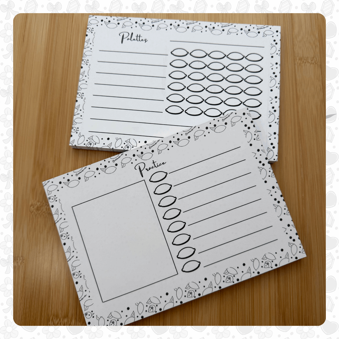 Lemon Coloring Organizer Notepad Bundle