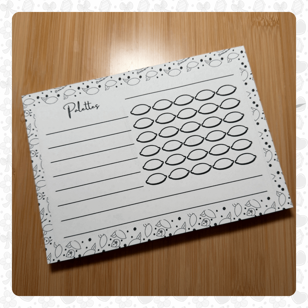 Lemon Palette Notepad