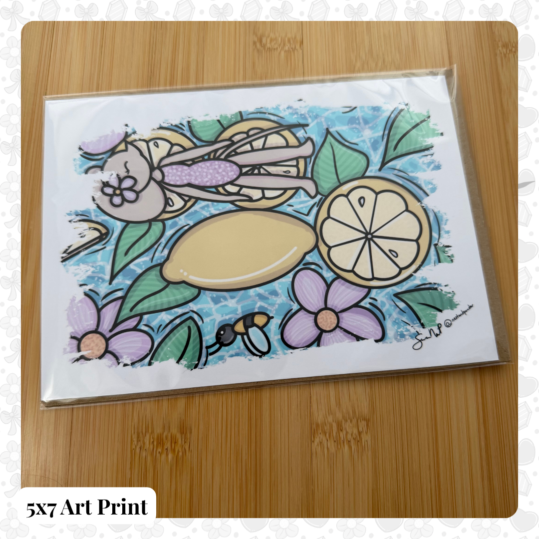 Lemon Rest 5x7 Art Print