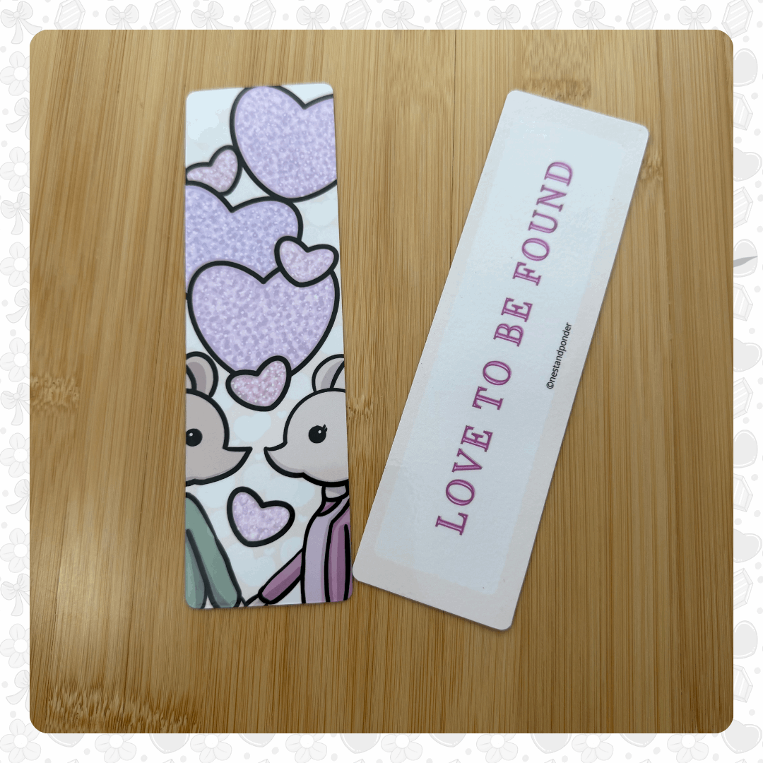 Love To Be Found Bookmark