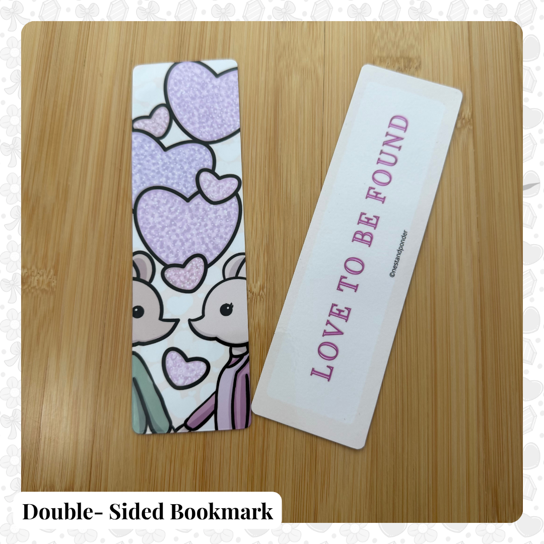 Love To Be Found Bookmark