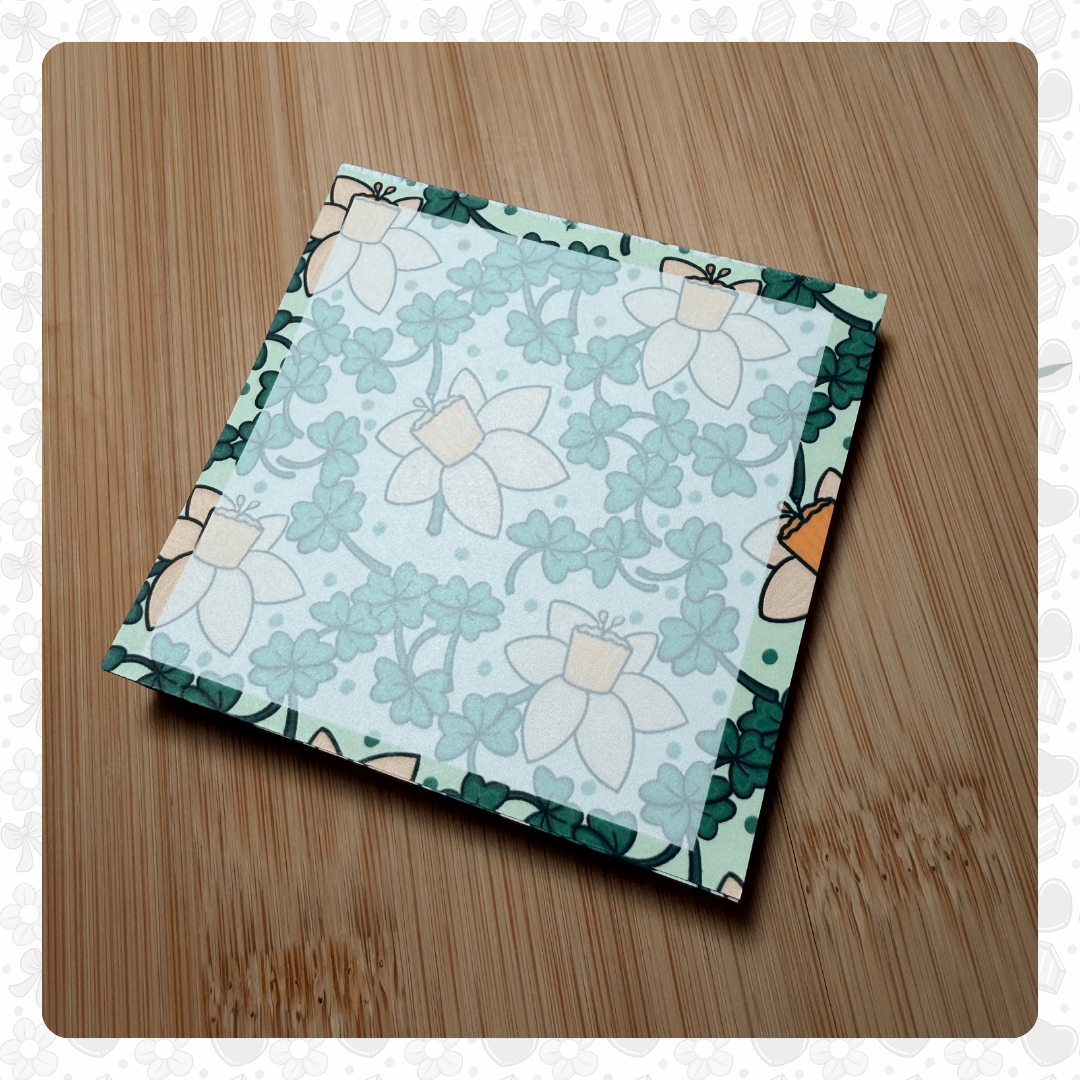 Lucky Daffodils Mini Notepad