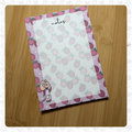 Mabel Strawberry Notepad