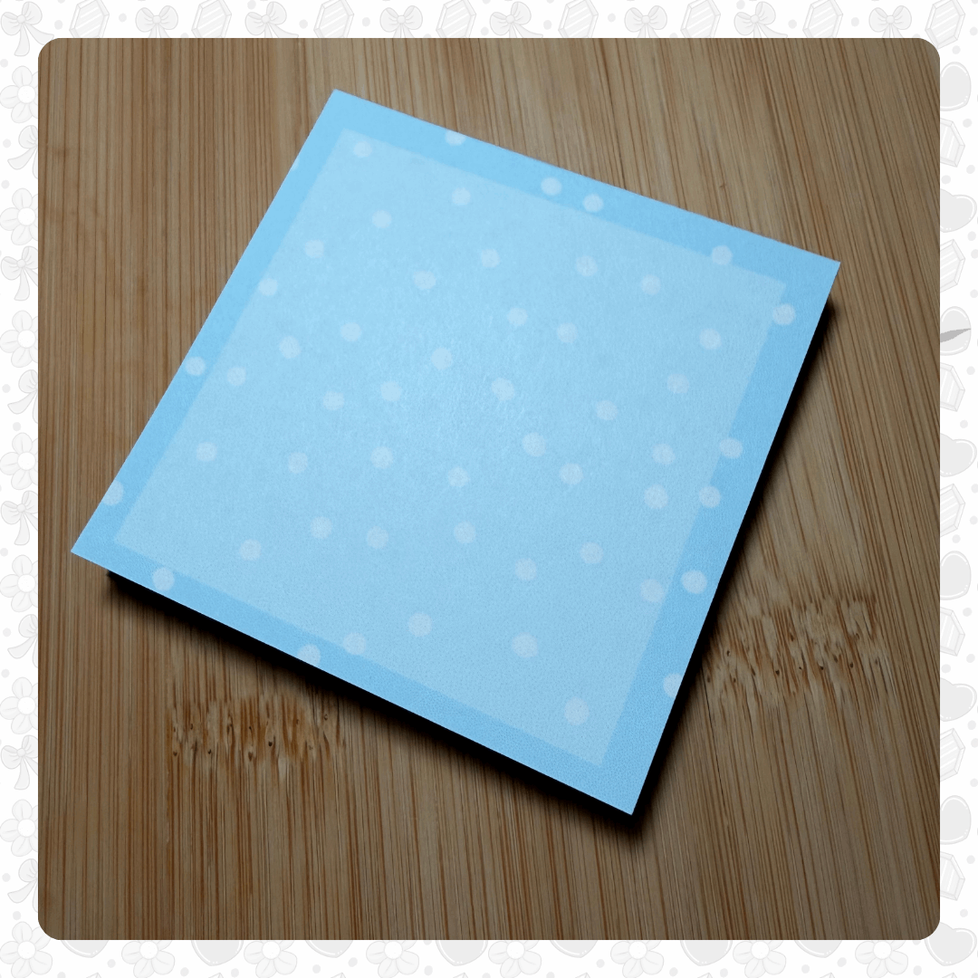 Mini Blue Polka Dot