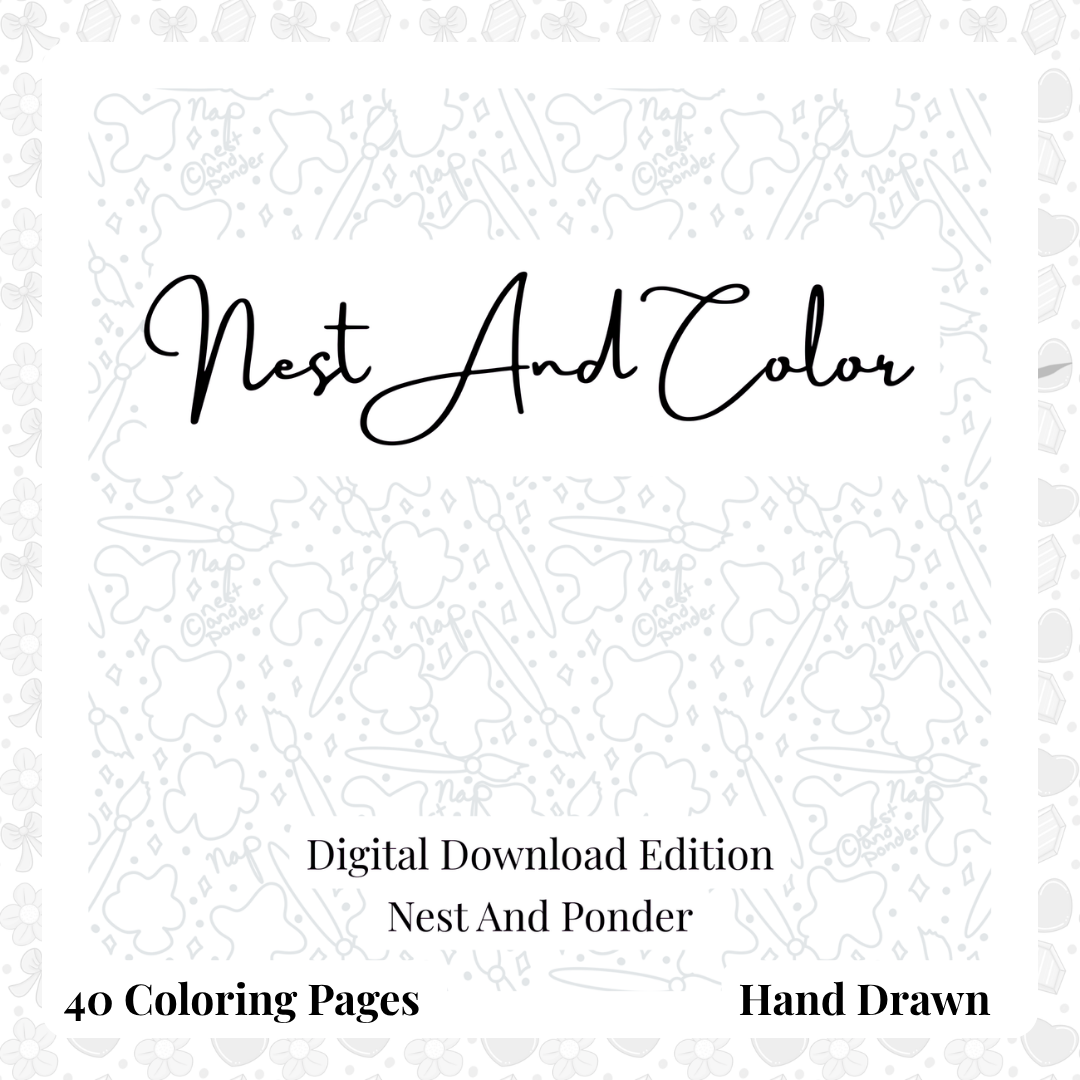 Nest And Color Digital Download