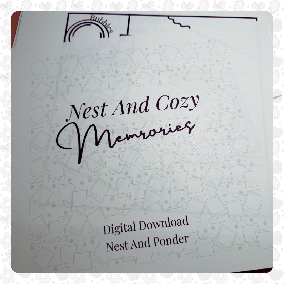 Nest And Cozy Memories Digital Download by Nest And Ponder