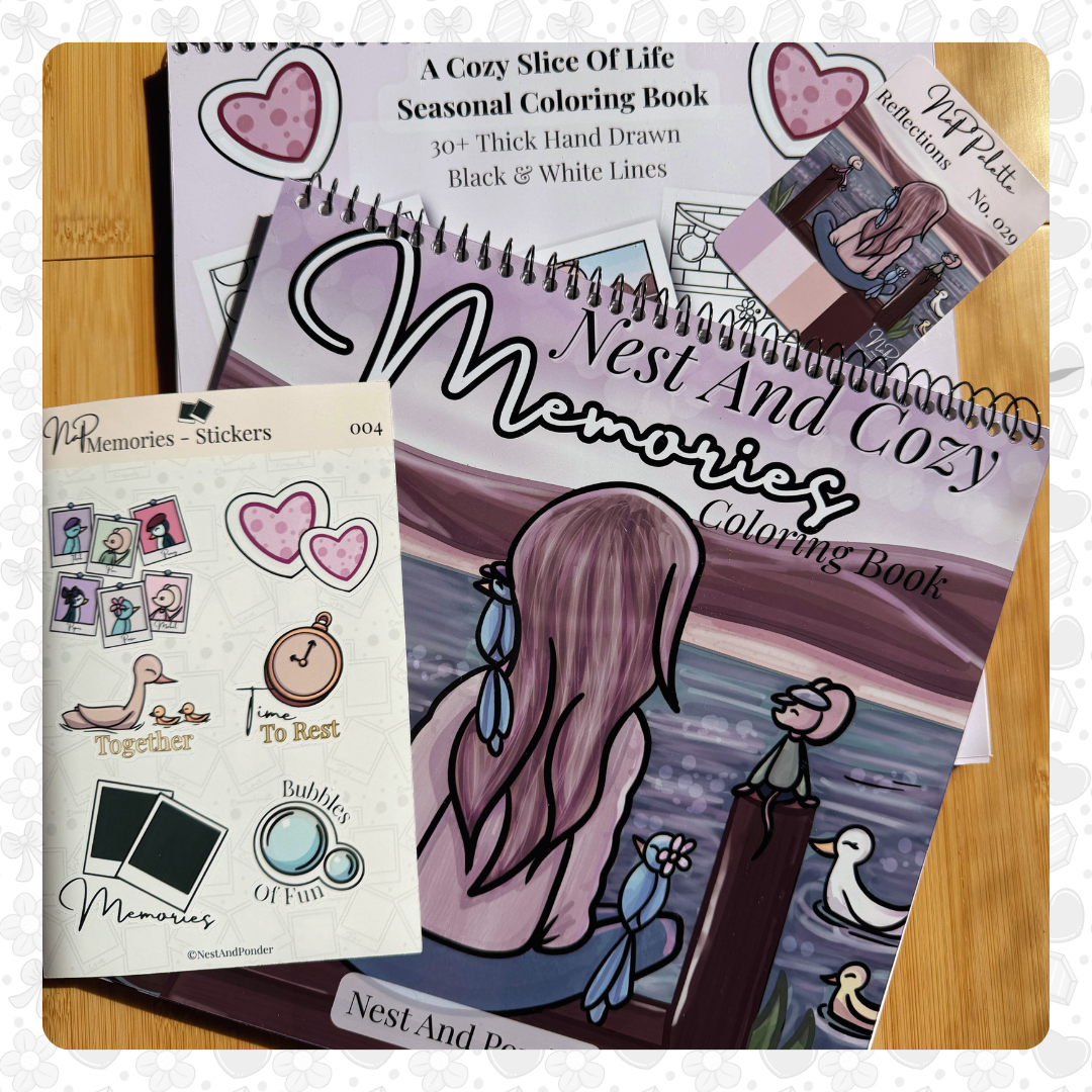 Nest And Cozy Memories Paper Spiral