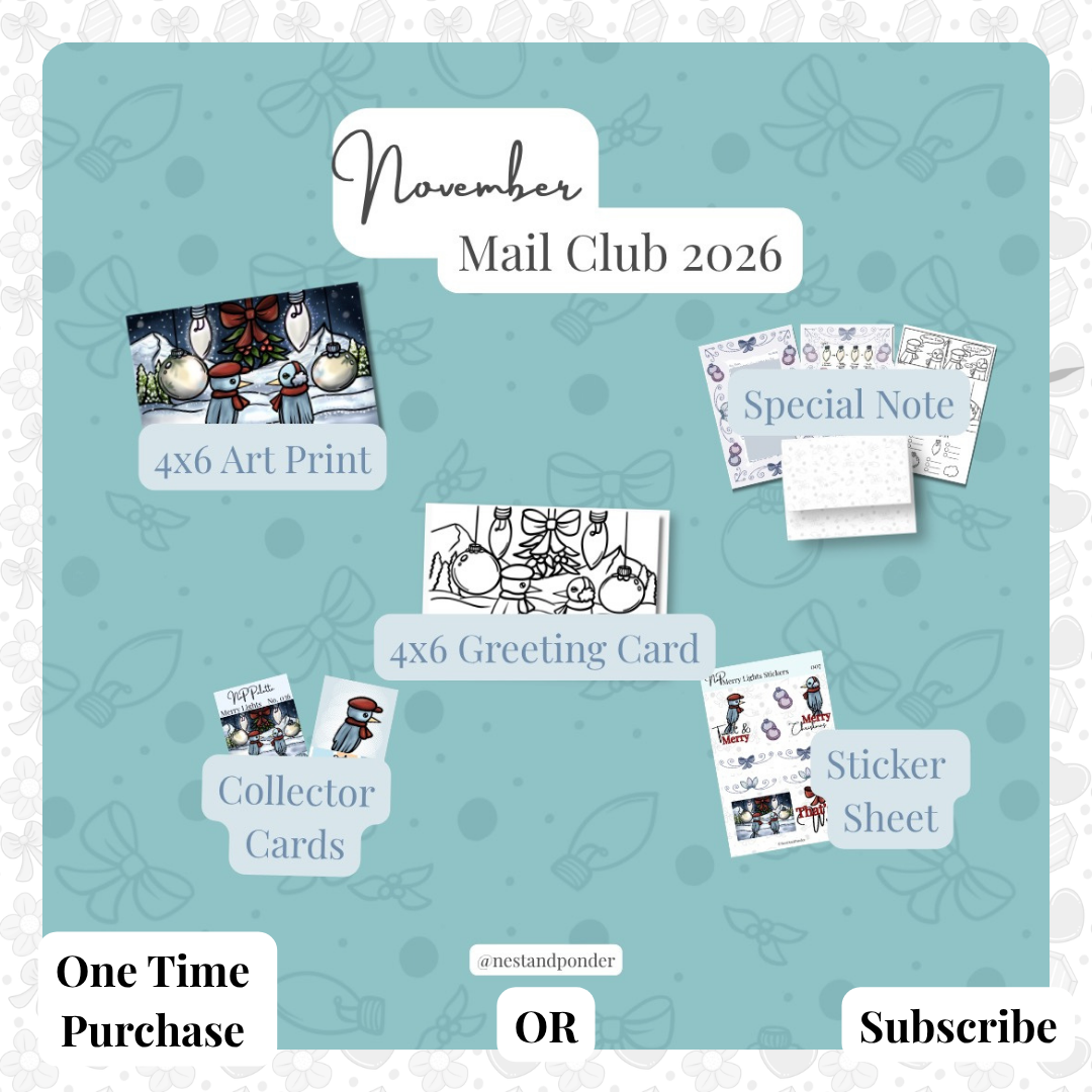 NaP Monthly Cozy Collector Snail Mail