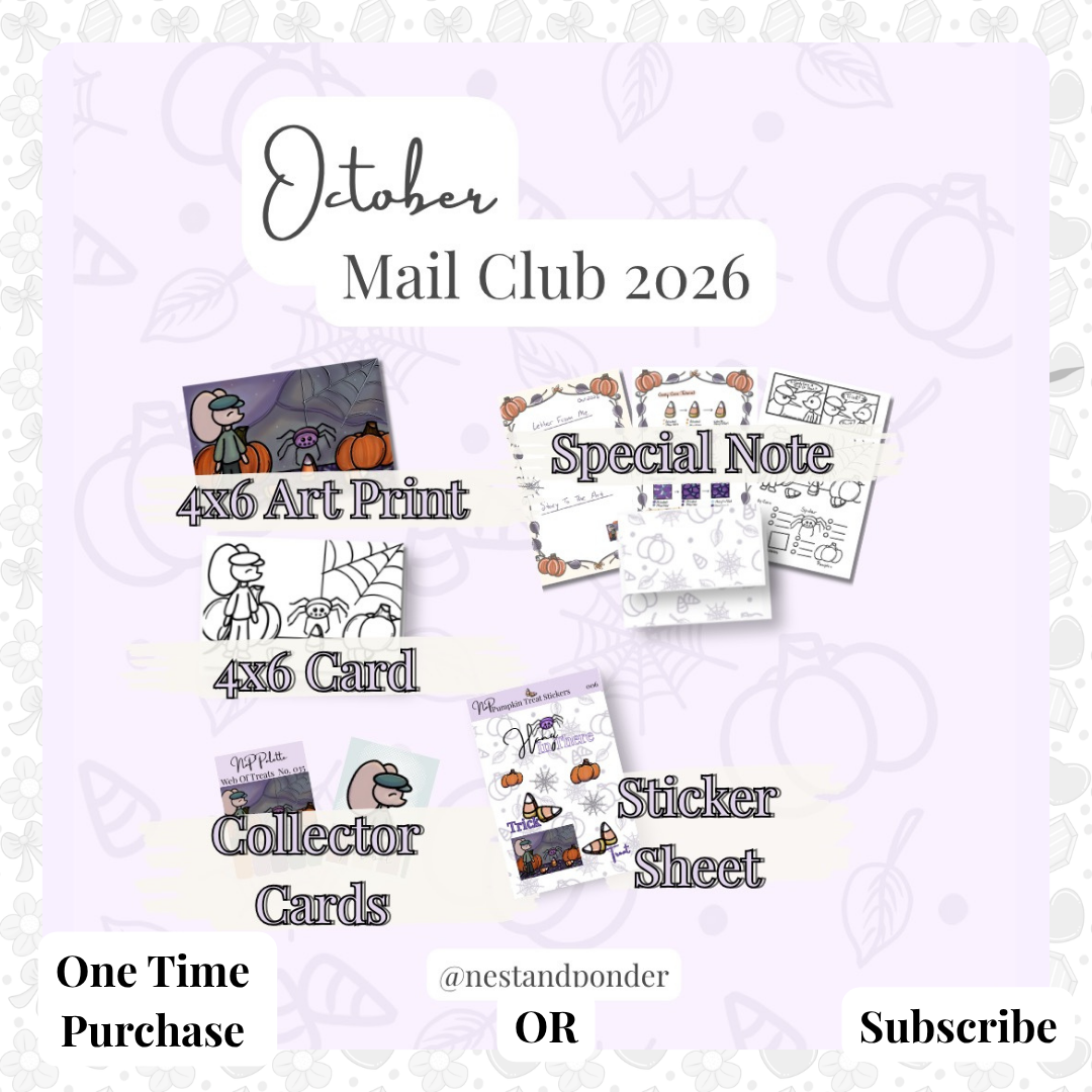 NaP Monthly Cozy Collector Snail Mail