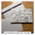 Passing The Ball Greeting Card
