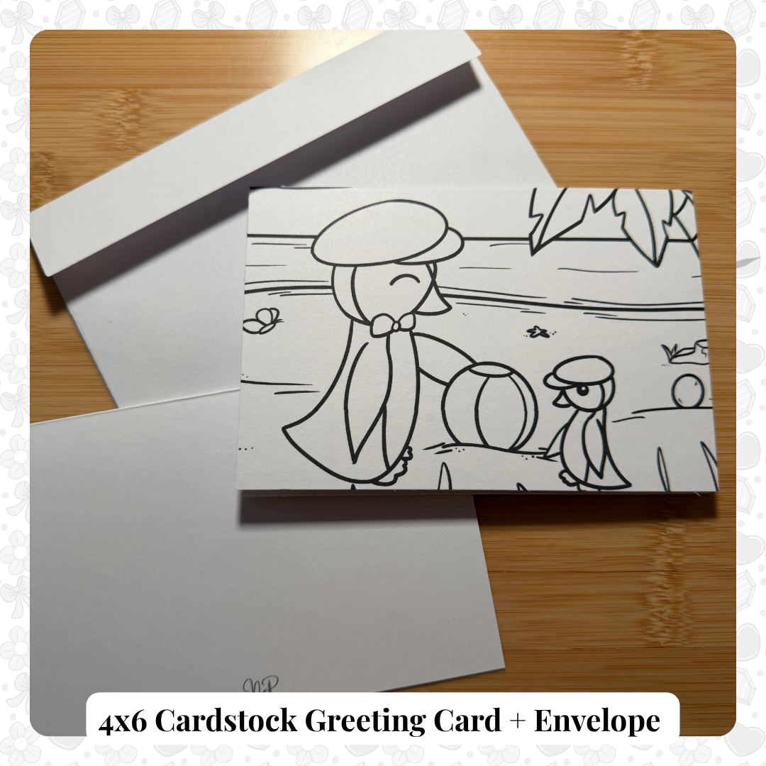Passing The Ball Greeting Card