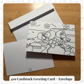 Reading Together Greeting Card