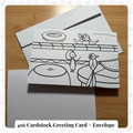 Splash Of Summer Blank Greeting Card