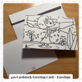 Spring Breeze Greeting Card