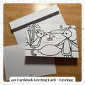 Summer Breeze Greeting Card