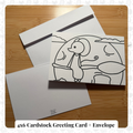 Tail Of A Broomride Greeting Card