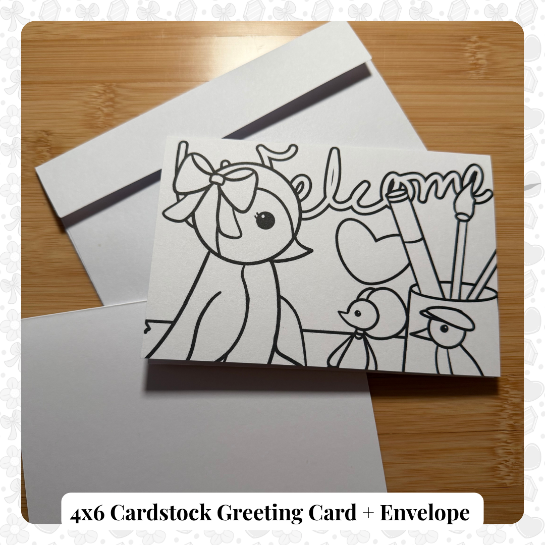 Welcome Greeting Card